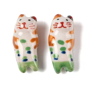 Hand-Painted Porcelain Beads