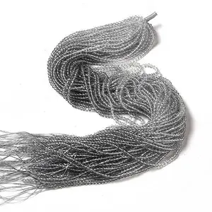 Transparent Gradient Color Glass Beads Strands