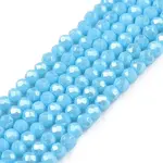 Electroplate Glass Beads Strands
