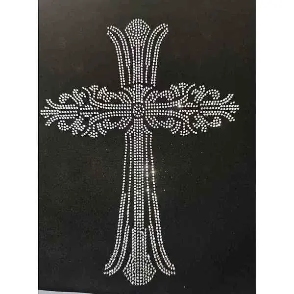 Cross Shape Hotfix Rhinestone
