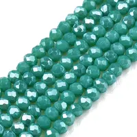 Electroplate Glass Beads Strands