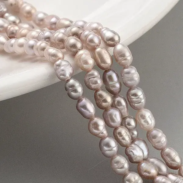 Natural Cultured Freshwater Pearl Beads Strands