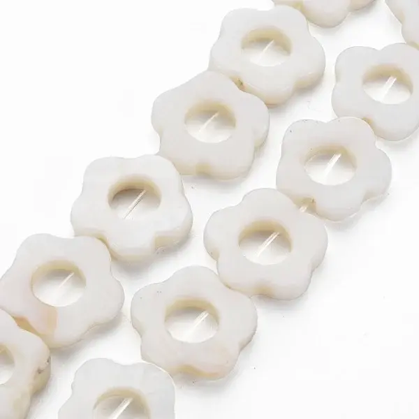 Freshwater Shell Beads Frames Strands