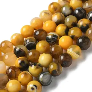 Natural Agate Beads Strands