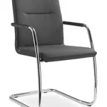 LD SEATING Konferenční židle SEANCE CARE 076-KZ-N4, kostra chrom