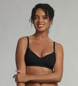 PLAYTEX WIREFREE PADDED BRA - Women's underwire bra - black