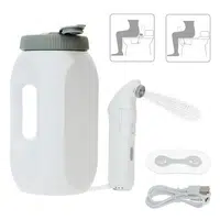 Přenosná sprcha a bidet 2v1 s nabíjecí baterií