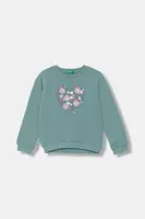 Dětská bavlněná mikina United Colors of Benetton