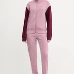 Tepláková souprava EA7 Emporio Armani dámská, růžová barva, AF16251.7W000562
