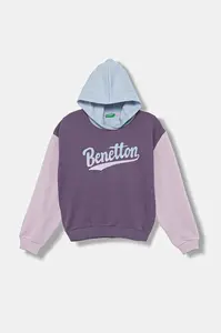 Dětská bavlněná mikina United Colors of Benetton