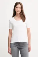 Bavlněné tričko United Colors of Benetton dámské, černá barva, 3GA2D1066