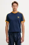 Tričko adidas Originals 3-Stripes pánské, tmavomodrá barva, s aplikací, KA0472