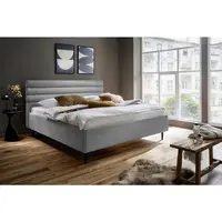 MID.YOU ČALOUNĚNÁ POSTEL, 180/200 cm, světle šedá