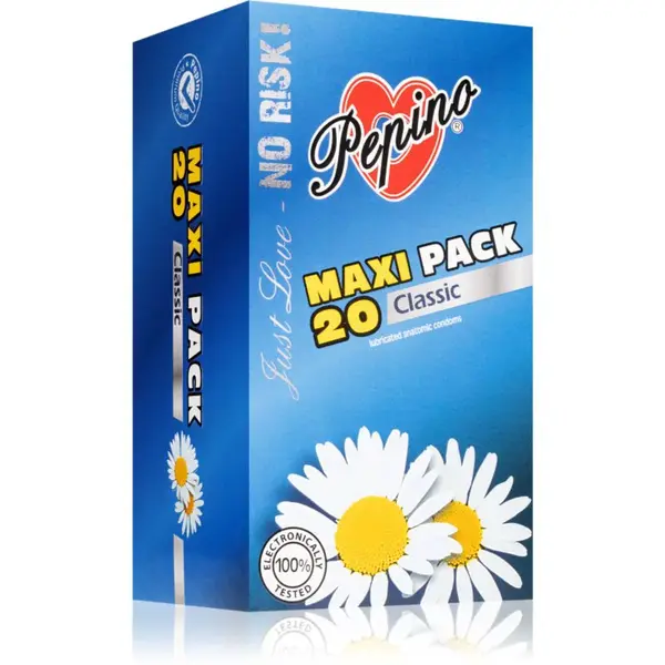 Pepino Classic kondomy velké balení 20 ks
