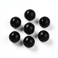 Opaque Solid Color Glass Beads