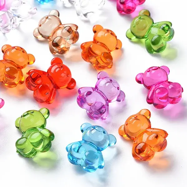 Transparent Acrylic Beads