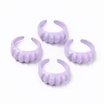 Spray Painted Alloy Cuff Rings