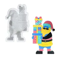 Christmas Theme DIY Silicone Candle Molds