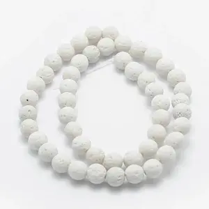 Natural Lava Rock Beads Strands