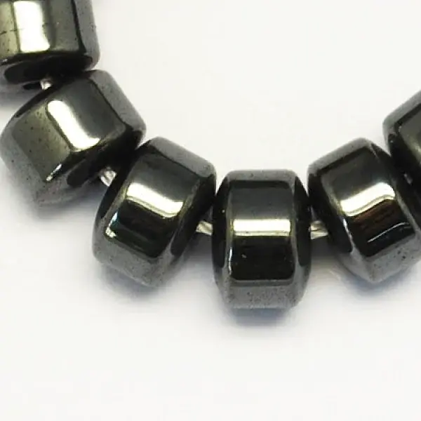 Non-magnetic Synthetic Hematite Beads Strands
