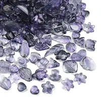 Gradient Color Transparent Glass Beads