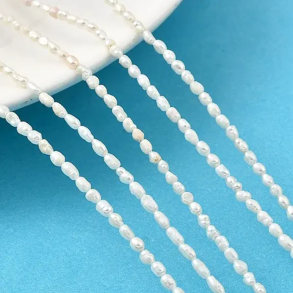 Natural Cultured Freshwater Pearl Beads Strands