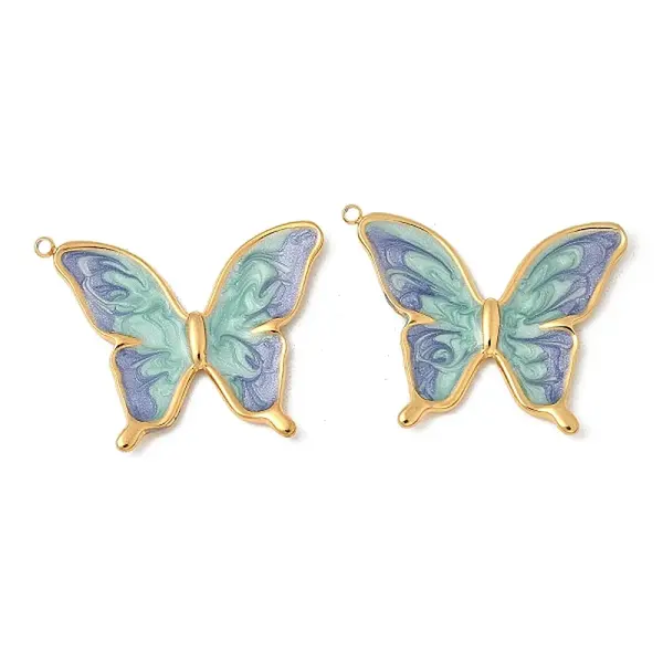 304 Stainless Steel Enamel Pendants