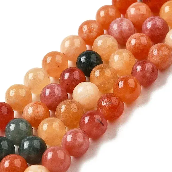 Dyed Natural Malaysia Jade Beads Strands