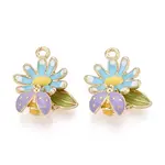 Alloy Enamel Pendants