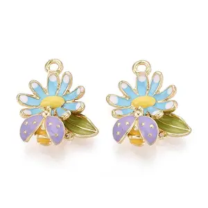 Alloy Enamel Pendants