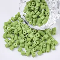 6/0 Two Cut Glass Seed Beads