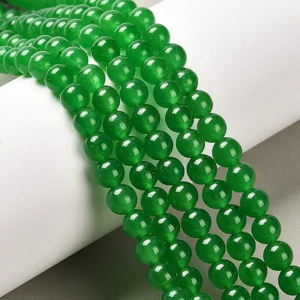 Natural & Dyed Malaysia Jade Bead Strands