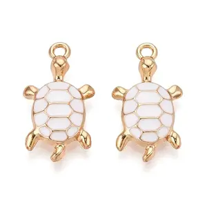 Alloy Enamel Pendants