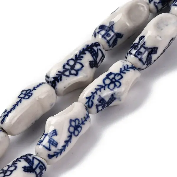 Handmade Porcelain Beads Strands