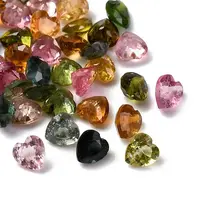 Faceted Natural Tourmaline Cabochons