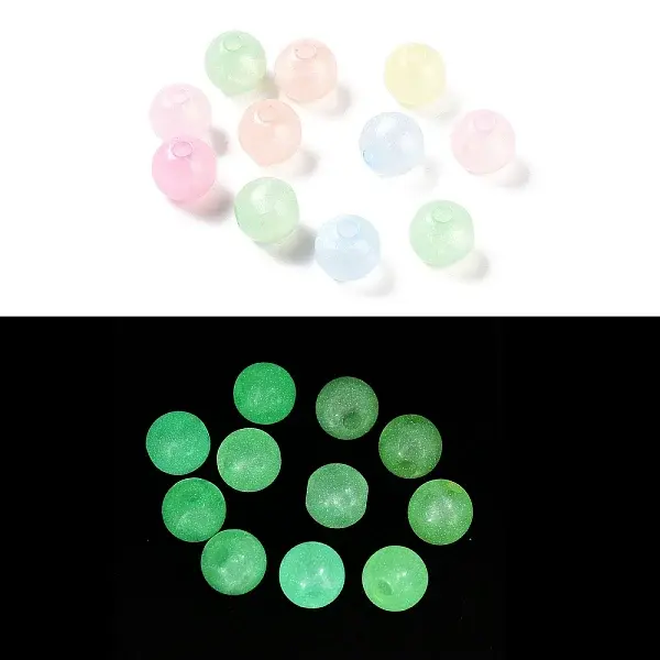 Plating Opaque Acrylic Beads