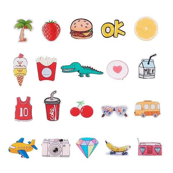 Acrylic Safety Brooches