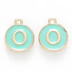 Golden Plated Alloy Enamel Charms
