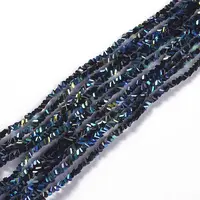 Electroplate Glass Beads Strands