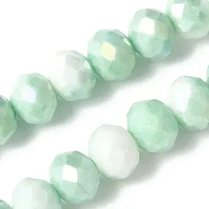 Electroplate Glass Beads Strands