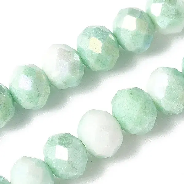 Electroplate Glass Beads Strands