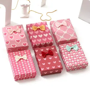 Cardboard Gift Box Jewelry Set Boxes