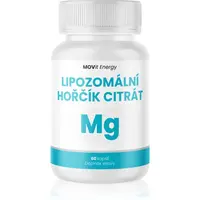 Movit Energy Lipozomální Hořčík Citrát kapsle pro podporu snížení míry únavy a vyčerpání 60 cps