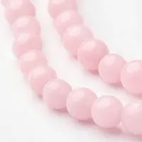 Natural Mashan Jade Round Beads Strands