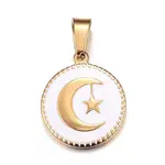 304 Stainless Steel Enamel Pendants