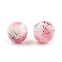 Drawbench & Baking Painted Glass Beads Strands