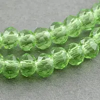 Transparent Glass Beads Strands