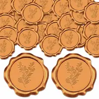 25Pcs Adhesive Wax Seal Stickers