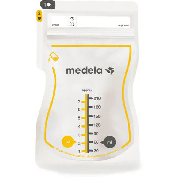 Medela Easy Pour vrecúško na uchovanie materského mlieka 25 ks