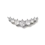 Brass Micro Pave Cubic Zirconia Pendants